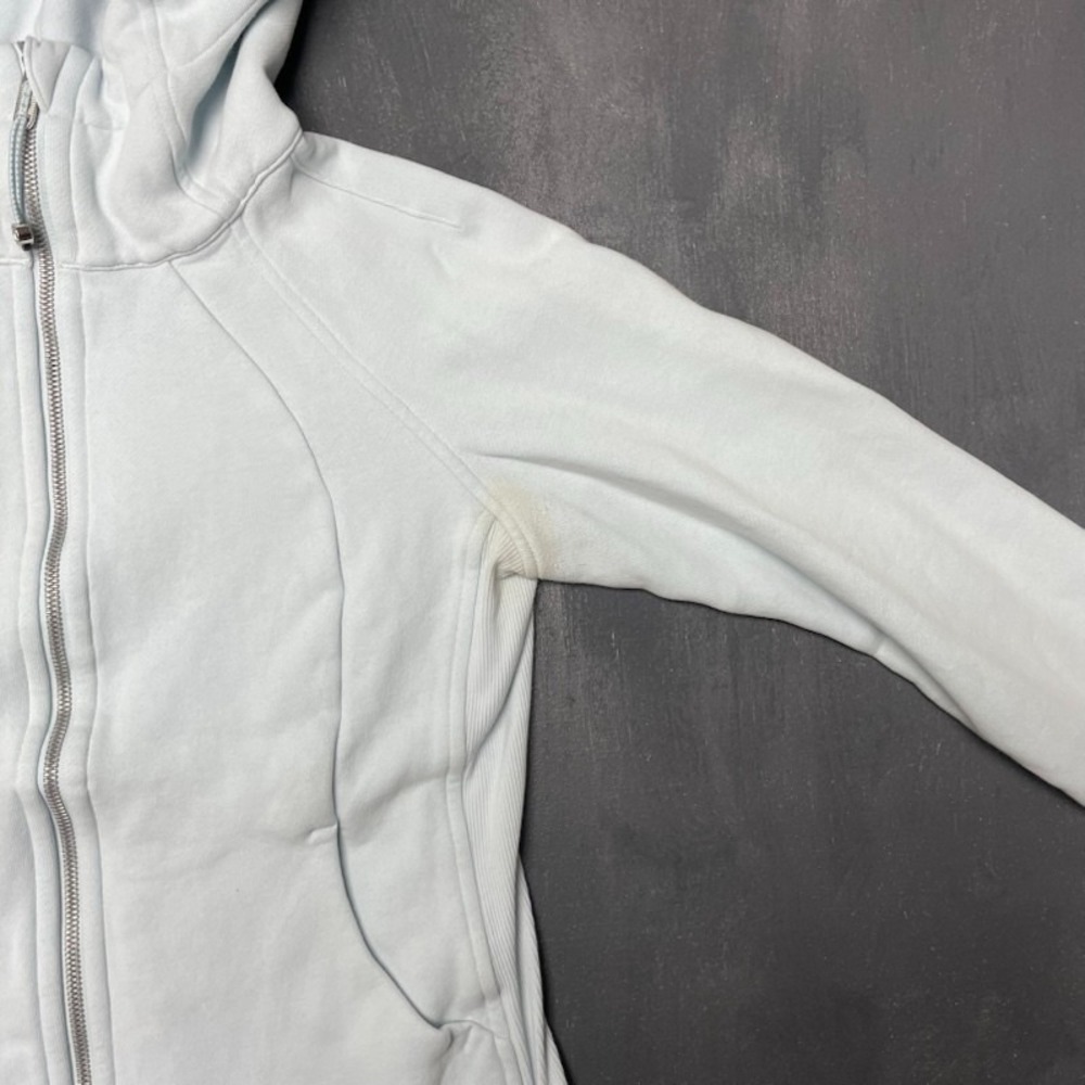 Lululemon Scuba Full-Zip Hoodie classic athletic sweater womens Sz 6 - Picture 6 of 14